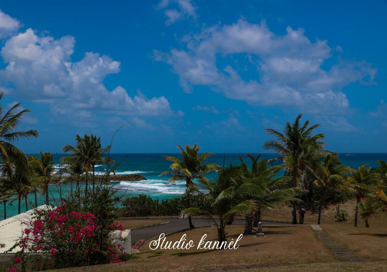 סן-פרנסואה Charmant Studio Kannel Au Manganao Vue Sur Mer Et Panier D'Accueil Offert מראה חיצוני תמונה