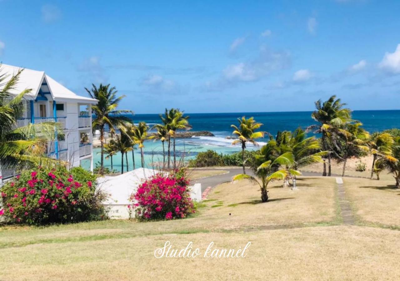 סן-פרנסואה Charmant Studio Kannel Au Manganao Vue Sur Mer Et Panier D'Accueil Offert מראה חיצוני תמונה